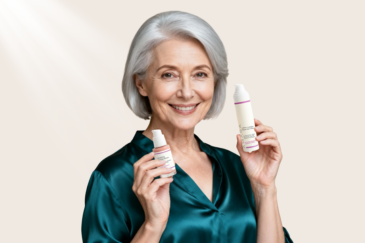 Peptide erklärt: So wirken sie gegen Falten, Festigkeitsverlust und müde Haut